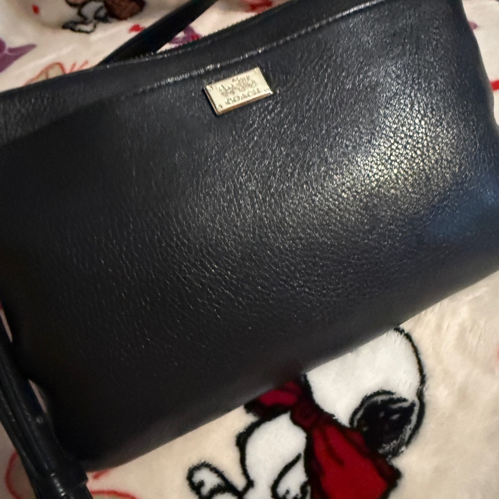 NWT COACH Madison Pebbled Leather East West Swingpack #49992 preowned EUC blk - Picture 12 of 16
